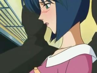 Stupendous docka var skruvad i offentlig i animen